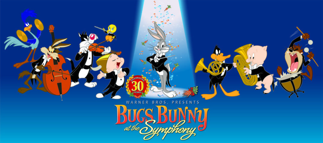 Pictures of Bugs Bunny, Porky Pig, Daffy Duck, Willy C Coyote and other cartoon characters